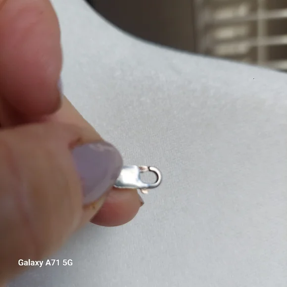 Silpada Iridescent Gray Freshwater Pearl  Necklace 925 Silver - Picture 9 of 10